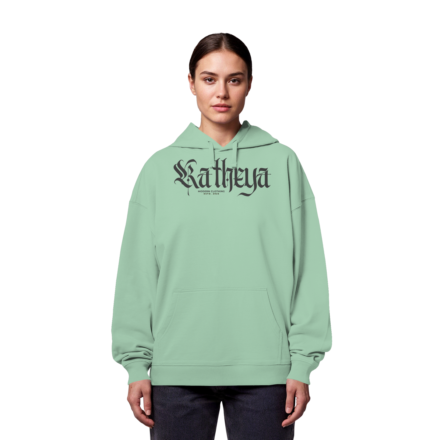 Katheya-kaligraphi - Organic Oversize Hoodie