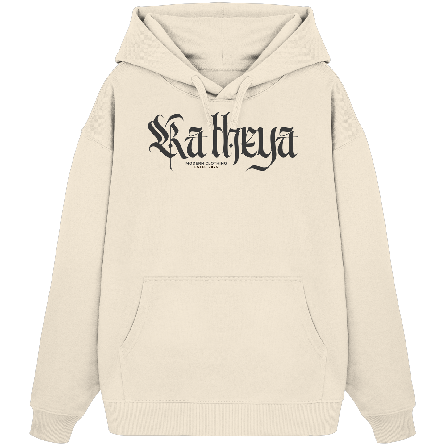 Katheya-kaligraphi - Organic Oversize Hoodie