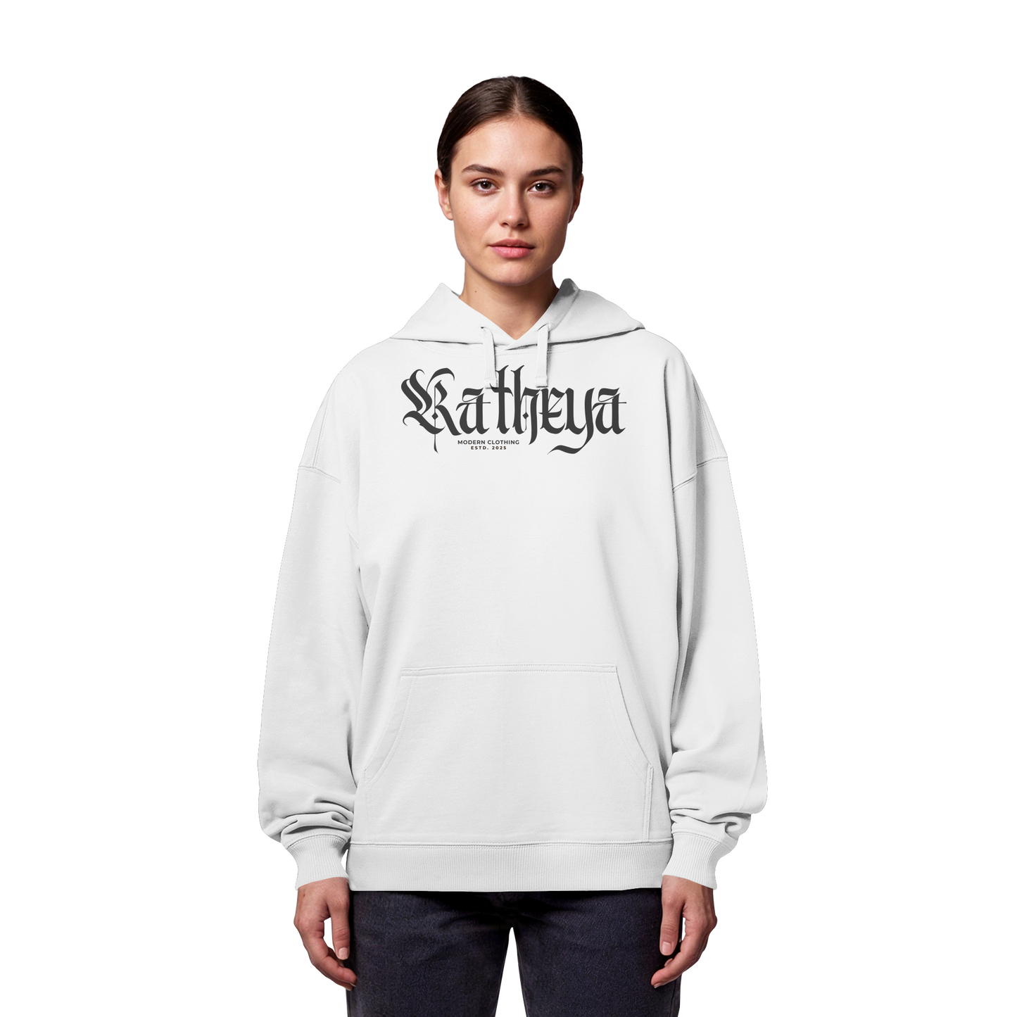 Katheya-kaligraphi - Organic Oversize Hoodie