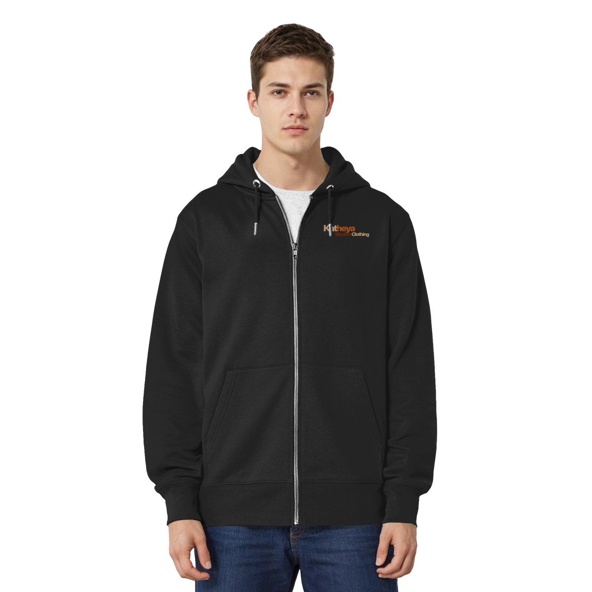Herbst Schokolade - Organic Relaxed Zipper