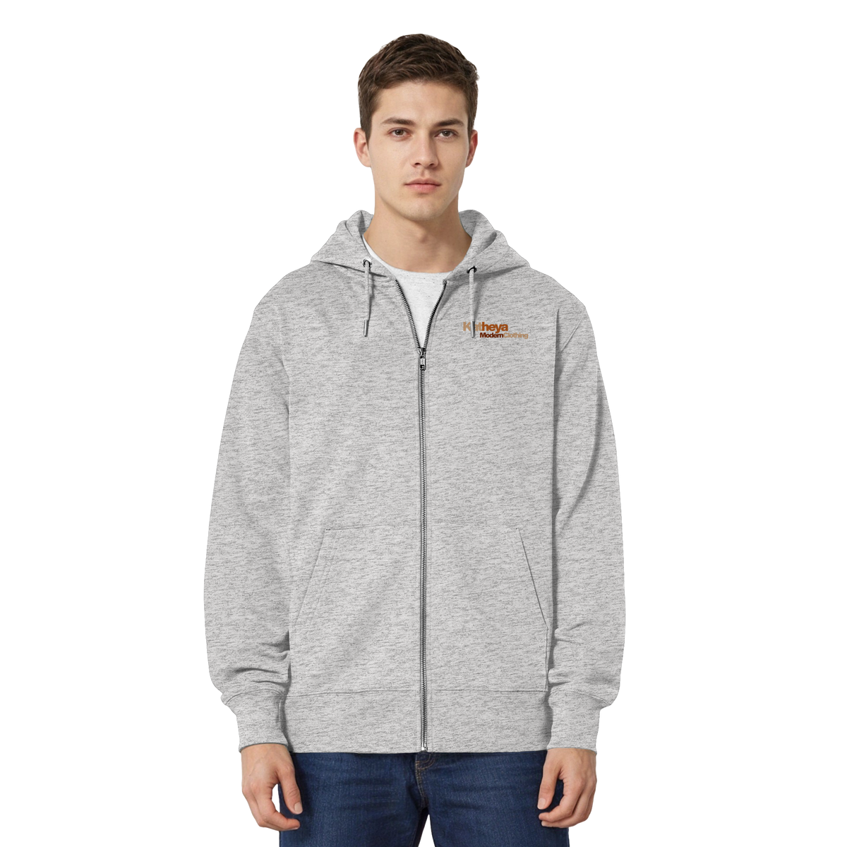 Herbst Schokolade - Organic Relaxed Zipper