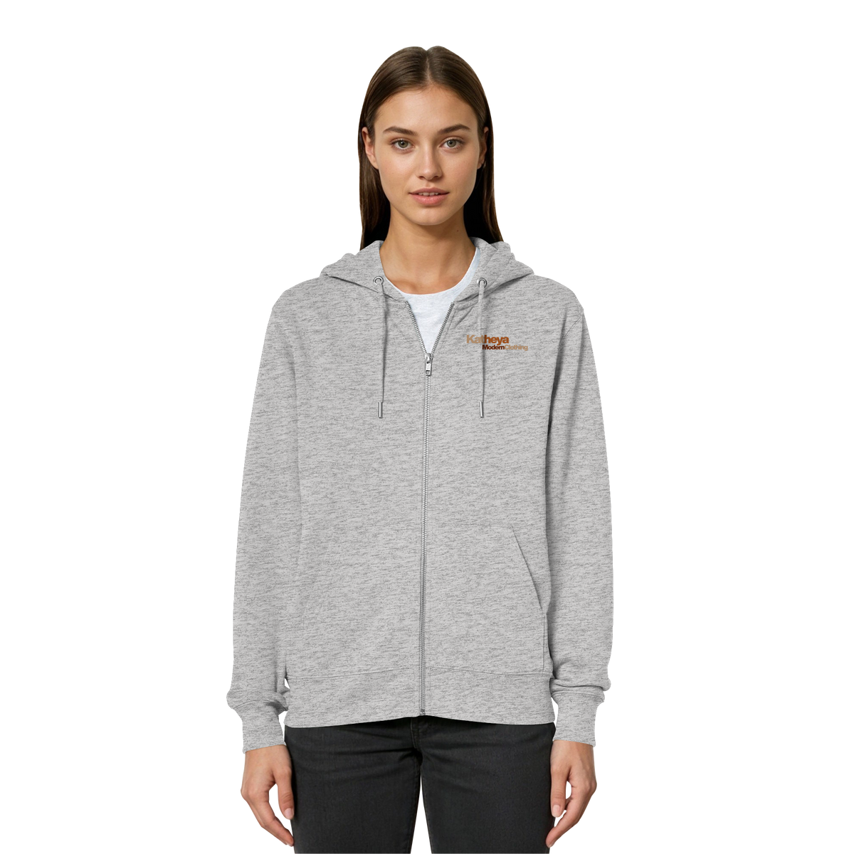 Herbst Schokolade - Organic Relaxed Zipper