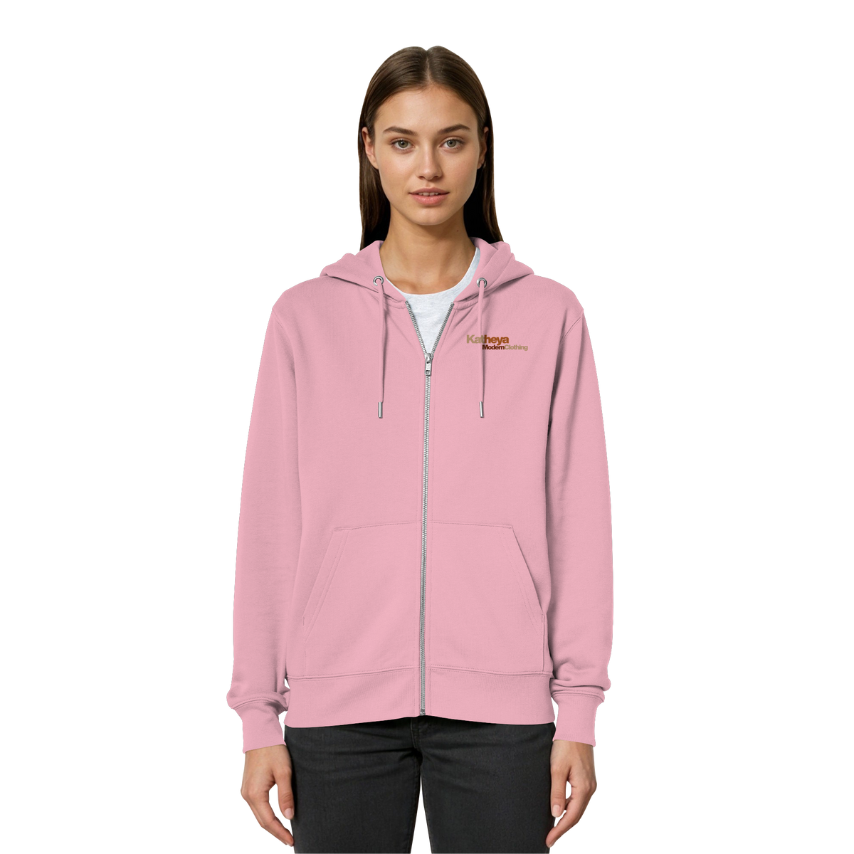 Herbst Schokolade - Organic Relaxed Zipper