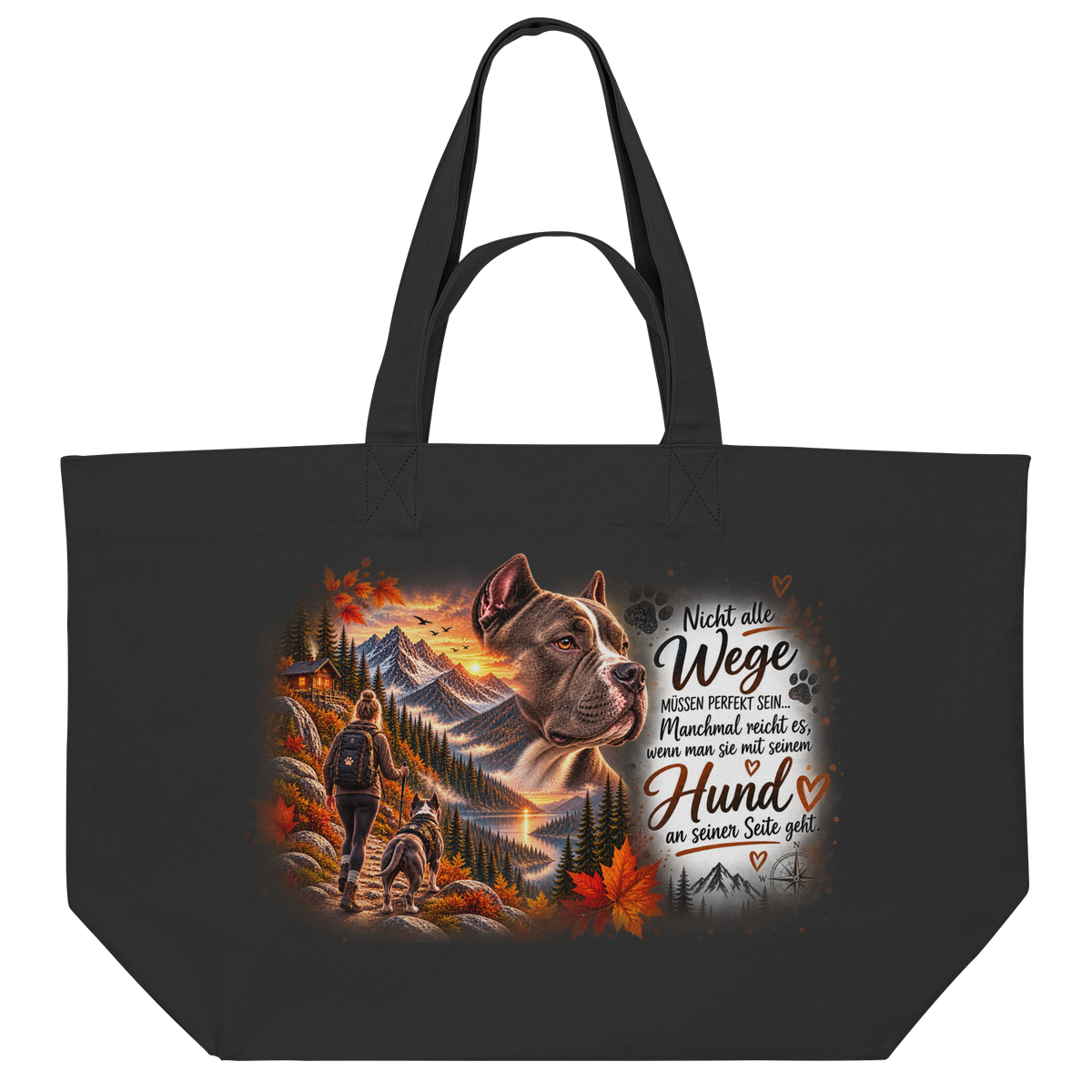 Dog Love - Organic Shopping-Bag