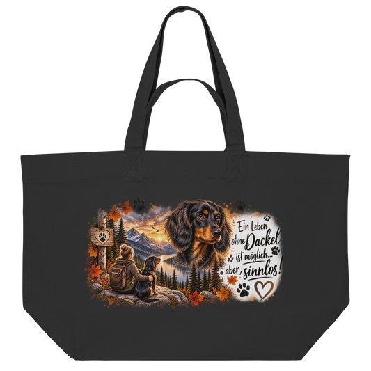 Dackel Liebe  - Organic Shopping-Bag