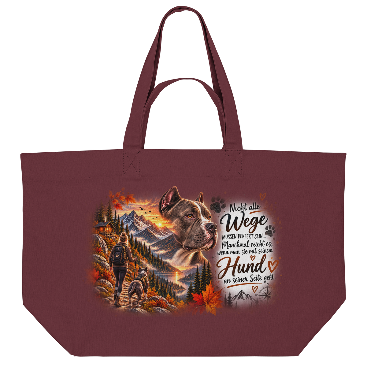 Dog Love - Organic Shopping-Bag