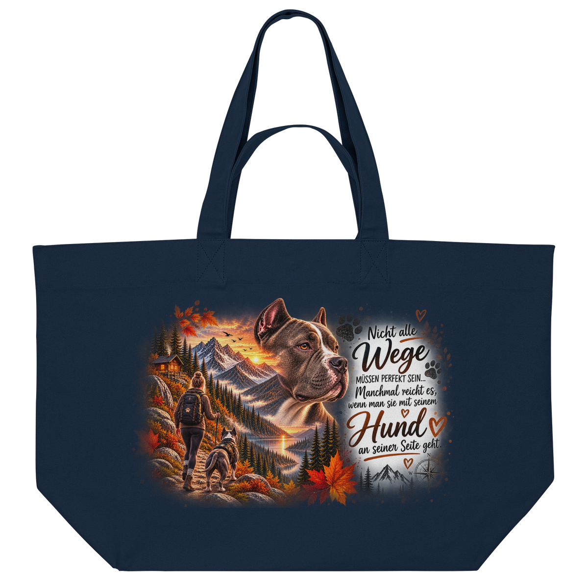 Dog Love - Organic Shopping-Bag
