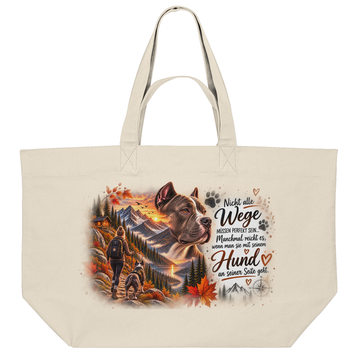 Dog Love - Organic Shopping-Bag