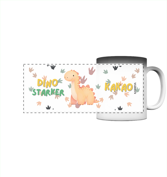 Dino starker Kaffee - Panorama Magic Mug