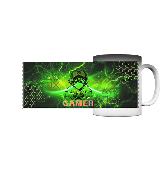 Gamer Boy - Panorama Magic Mug