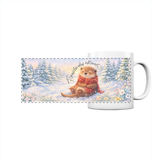 Flauschmodus aktiviert - Panorama Tasse