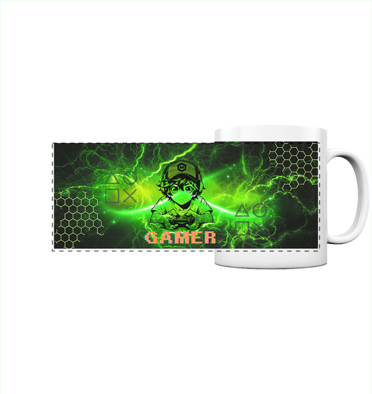 Gamer Boy - Panorama Tasse