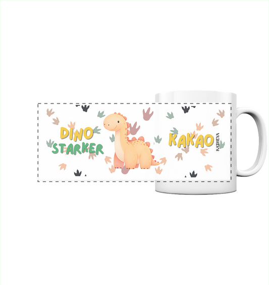 Dino starker Kaffee - Panorama Tasse