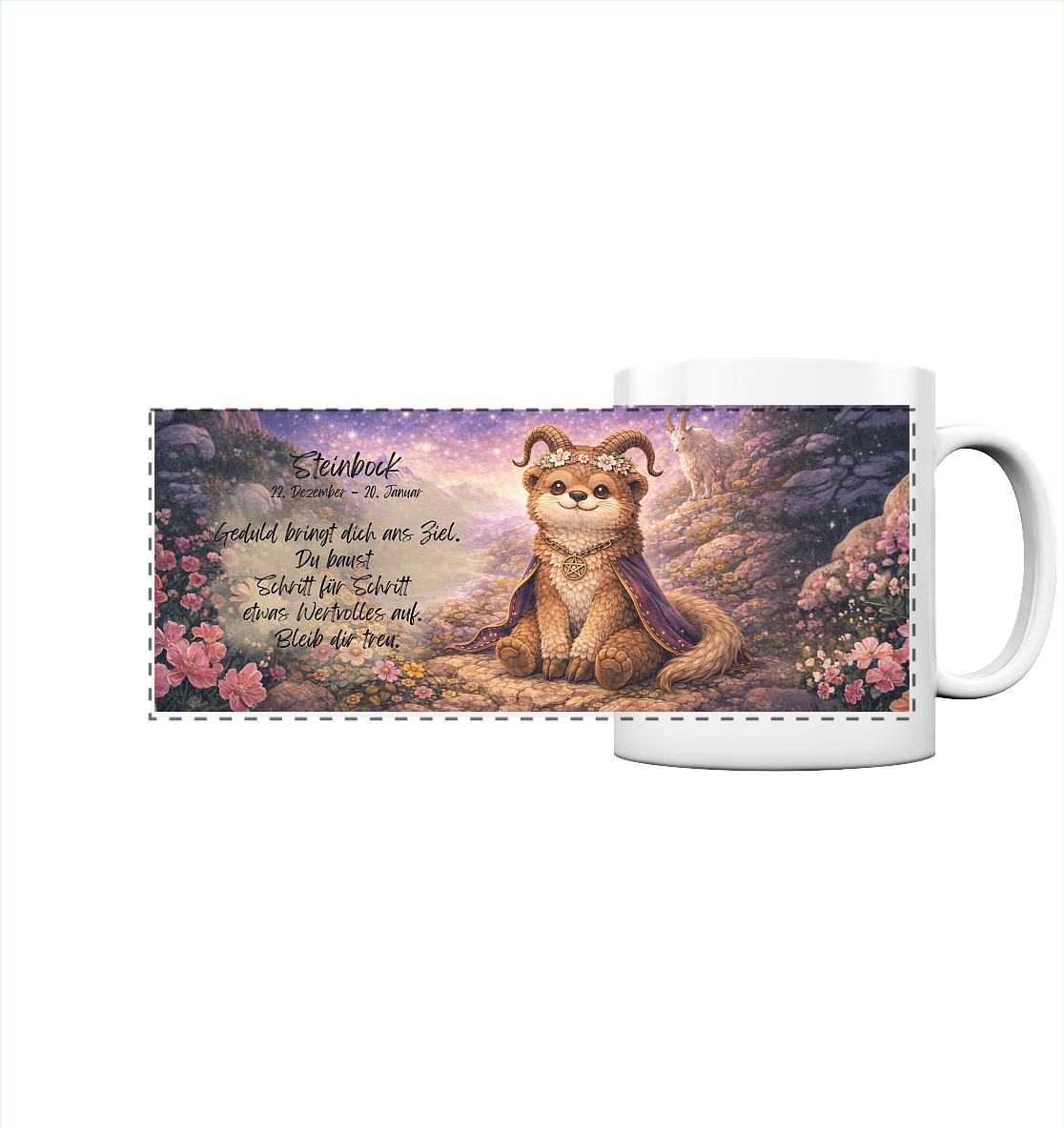 Horoskop Tasse - Steinbock - Panorama Tasse