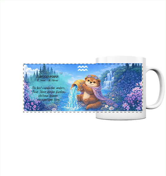 Horoskop Tasse - Wassermann klar - Panorama Tasse