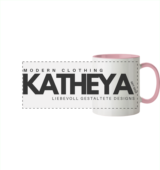 KATHEYA-LOGO Tasse - Panorama Tasse zweifarbig