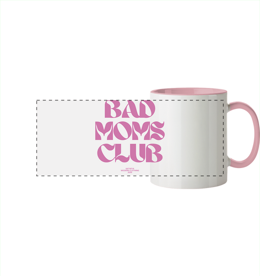 Bad Moms Club - Panorama Tasse zweifarbig