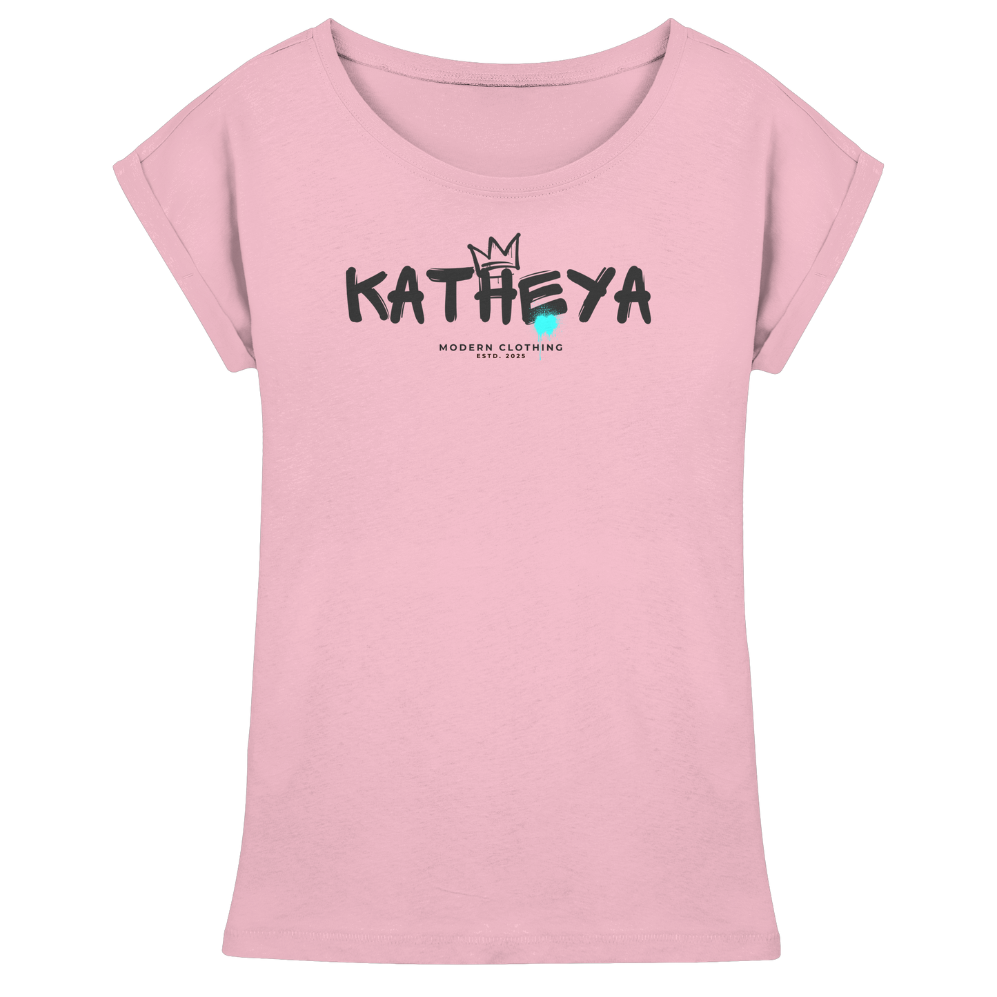 KATHEYA  - Womens Extended Shoulder T-Shirt