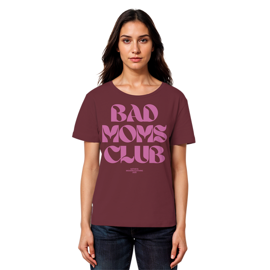 Bad Moms Club - Womens Organic Lightweight T-Shirt