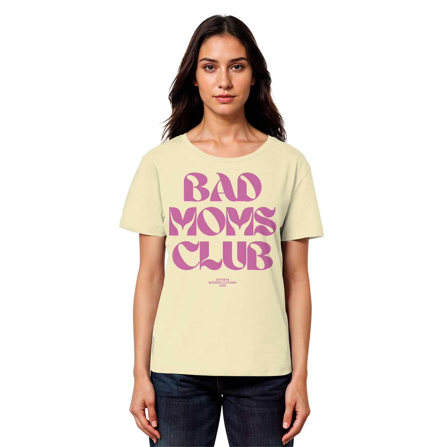 Bad Moms Club - Womens Organic Lightweight T-Shirt