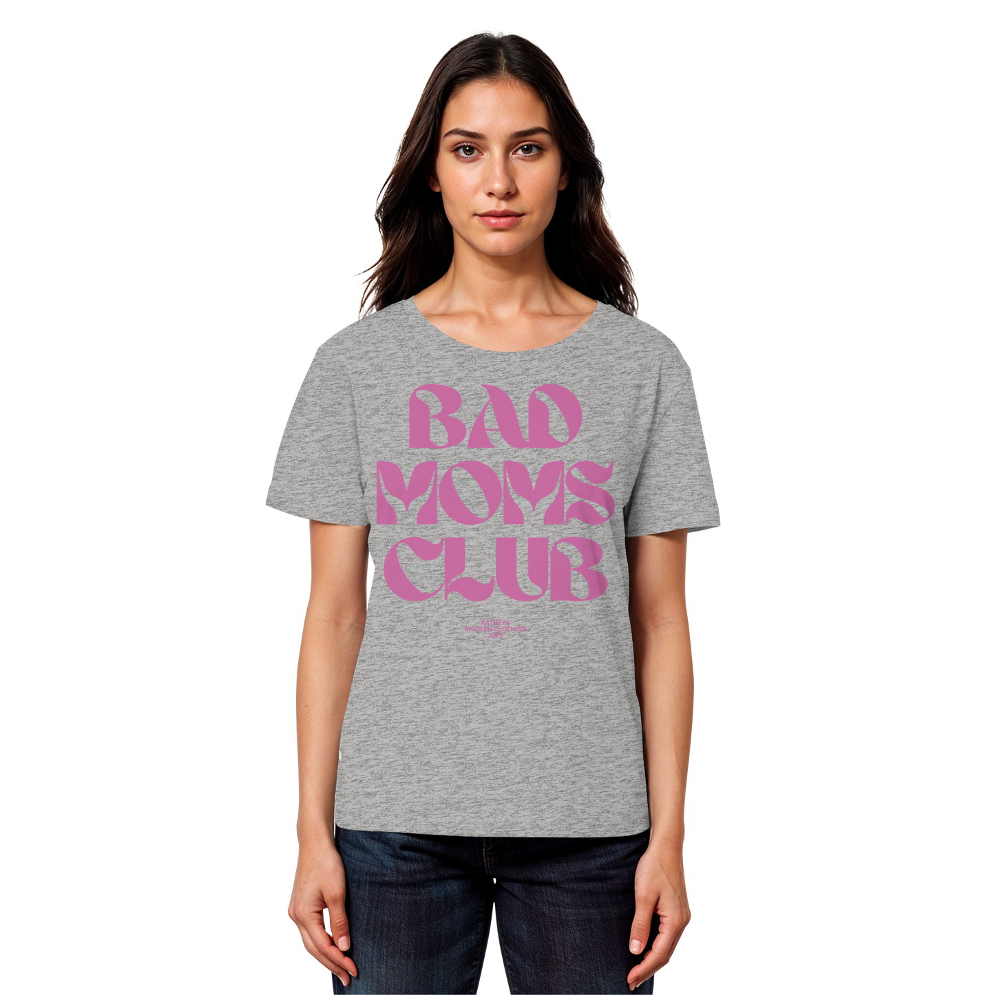 Bad Moms Club - Womens Organic Lightweight T-Shirt