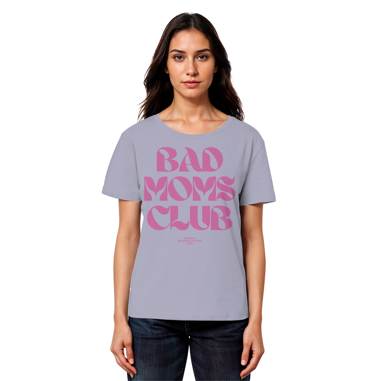 Bad Moms Club - Womens Organic Lightweight T-Shirt