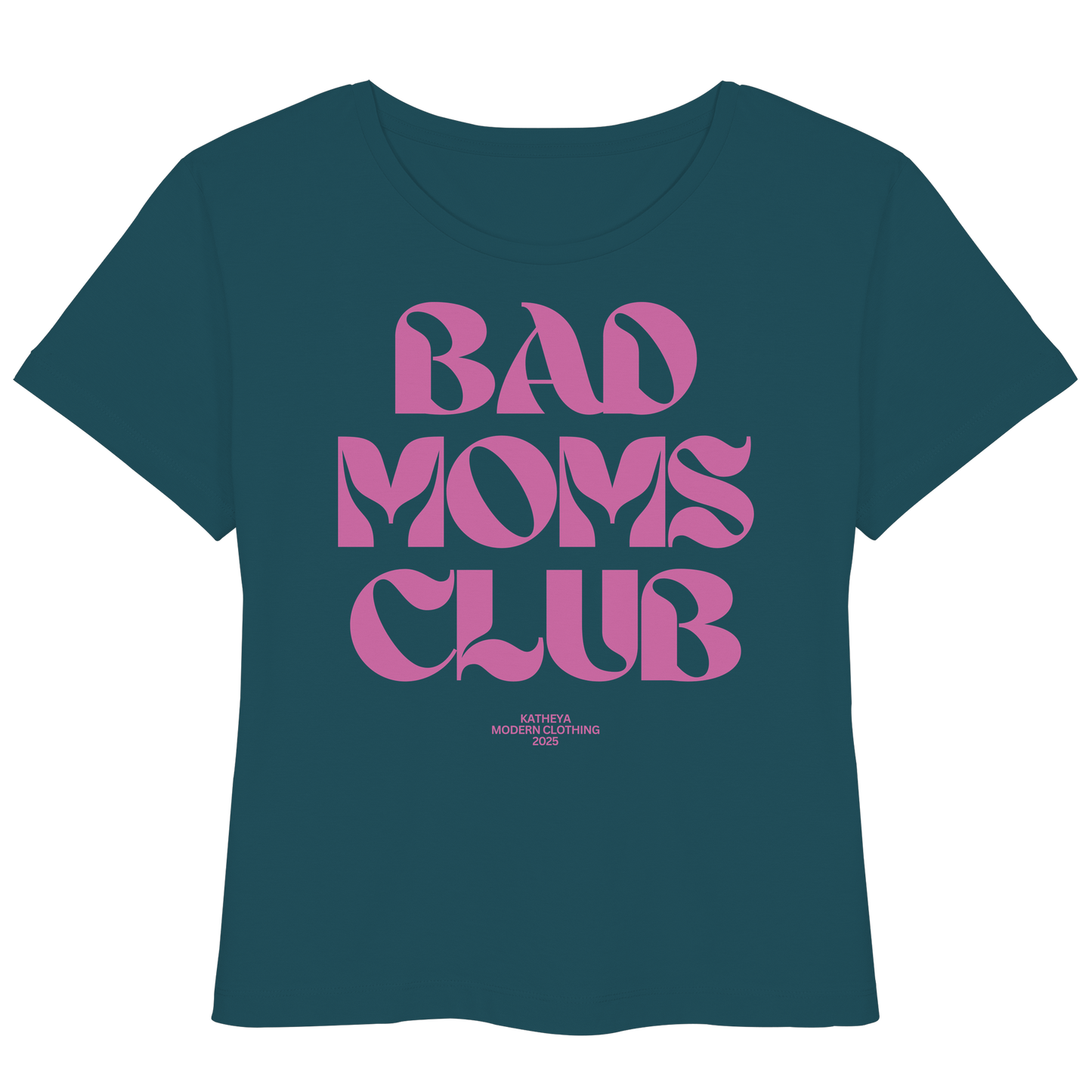 Bad Moms Club - Womens Organic Lightweight T-Shirt