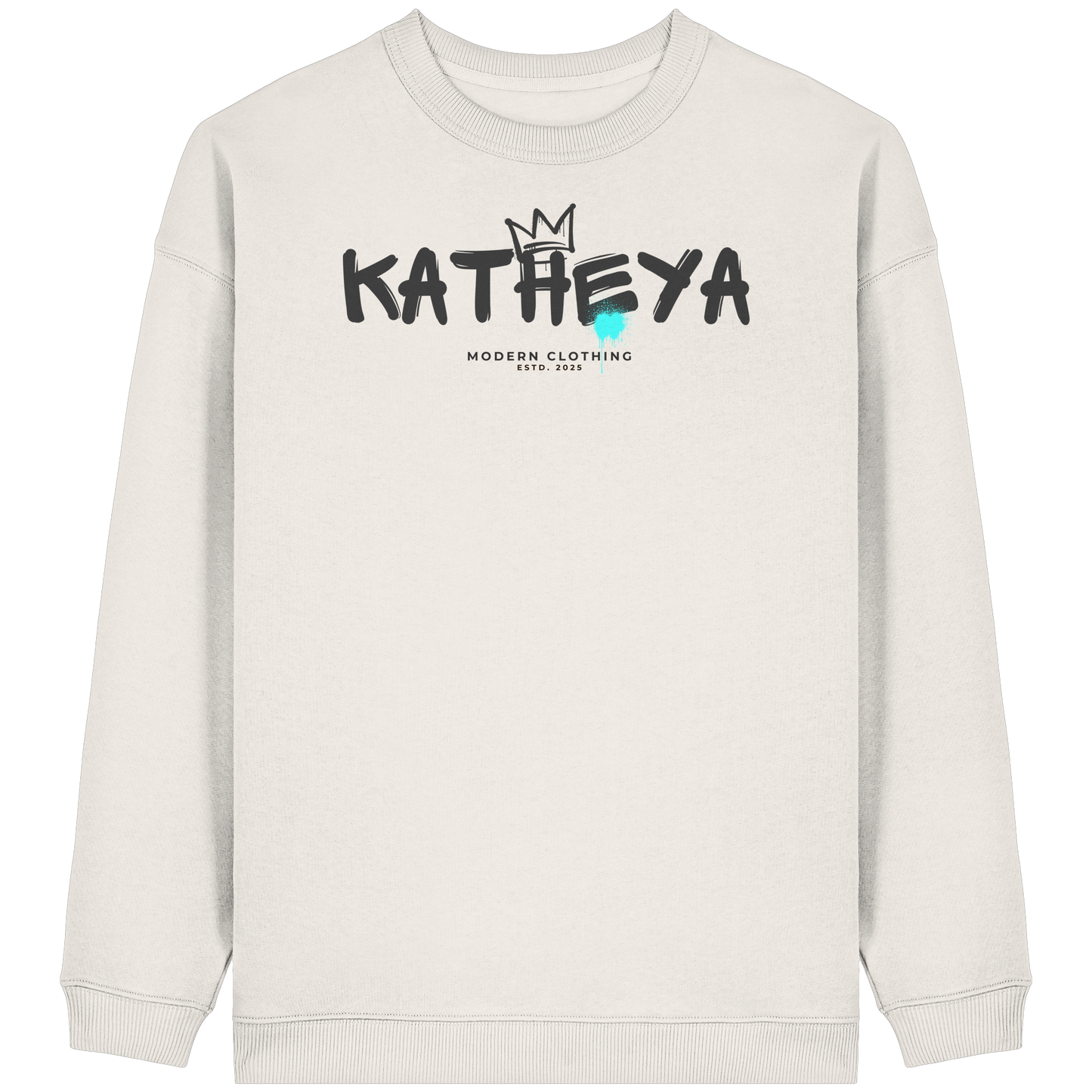 KATHEYA  - Womens Organic Oversized Sweatshirt